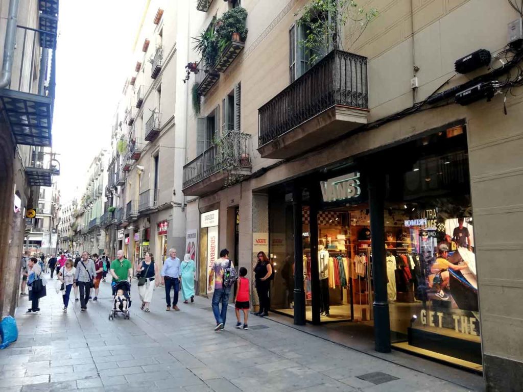 Shopping à Barcelone en octobre