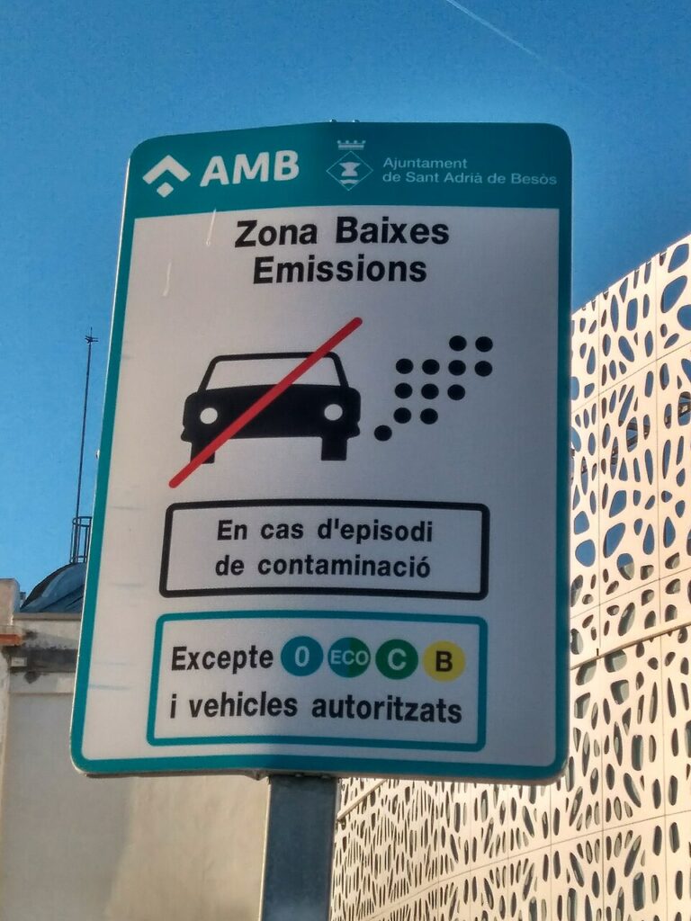 À quoi reconnaît-on les zones « ZBE » à Barcelone ? À quoi reconnaît-on les zones « ZBE » à Barcelone ?